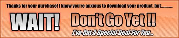 Product picture One time offer templates